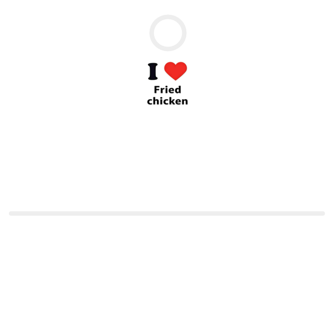 I Love Fried Chiken Shirt